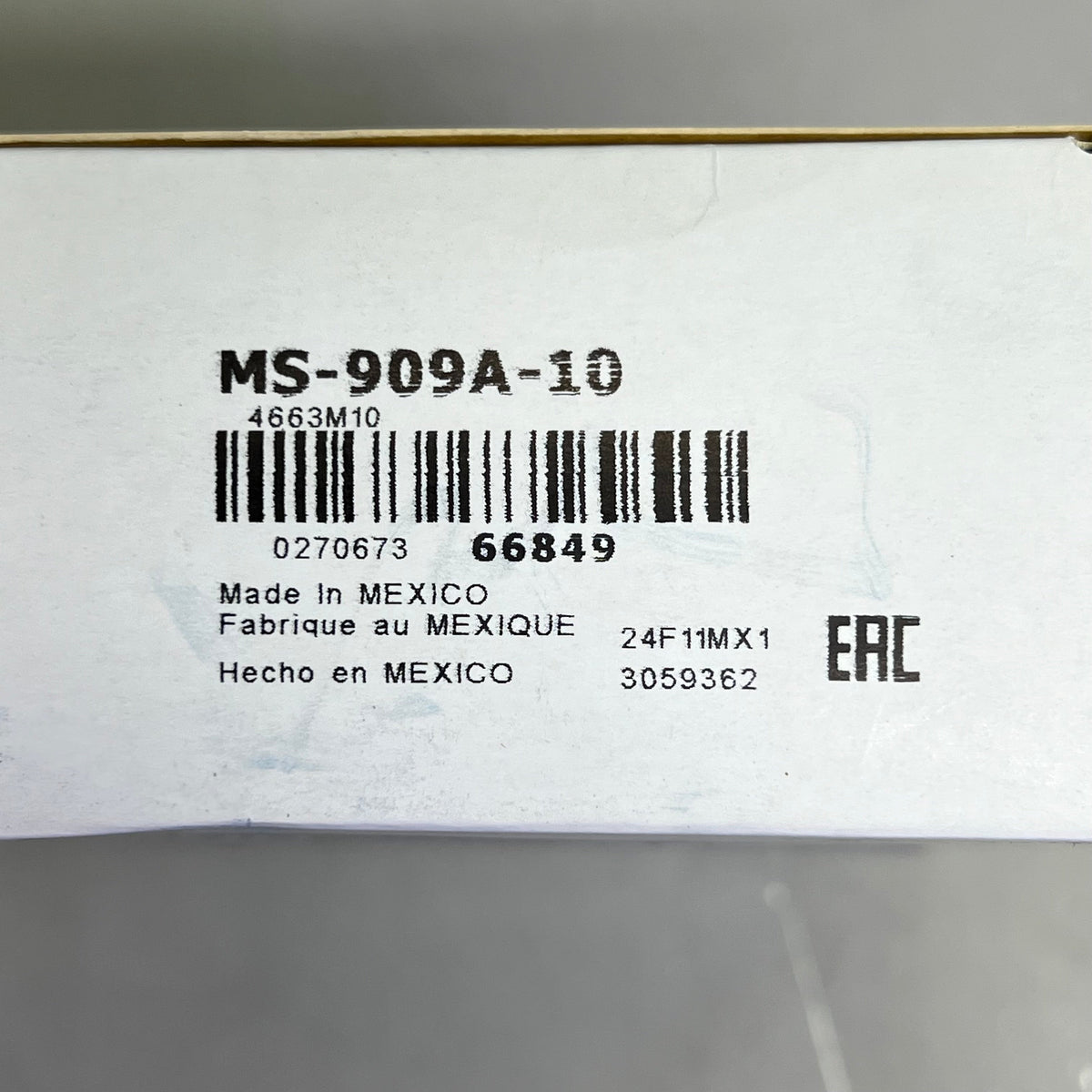 MAHLE Clevite Main Bearing Set For Chevy Vehicles 1968-2002 Grey MS-909A-10