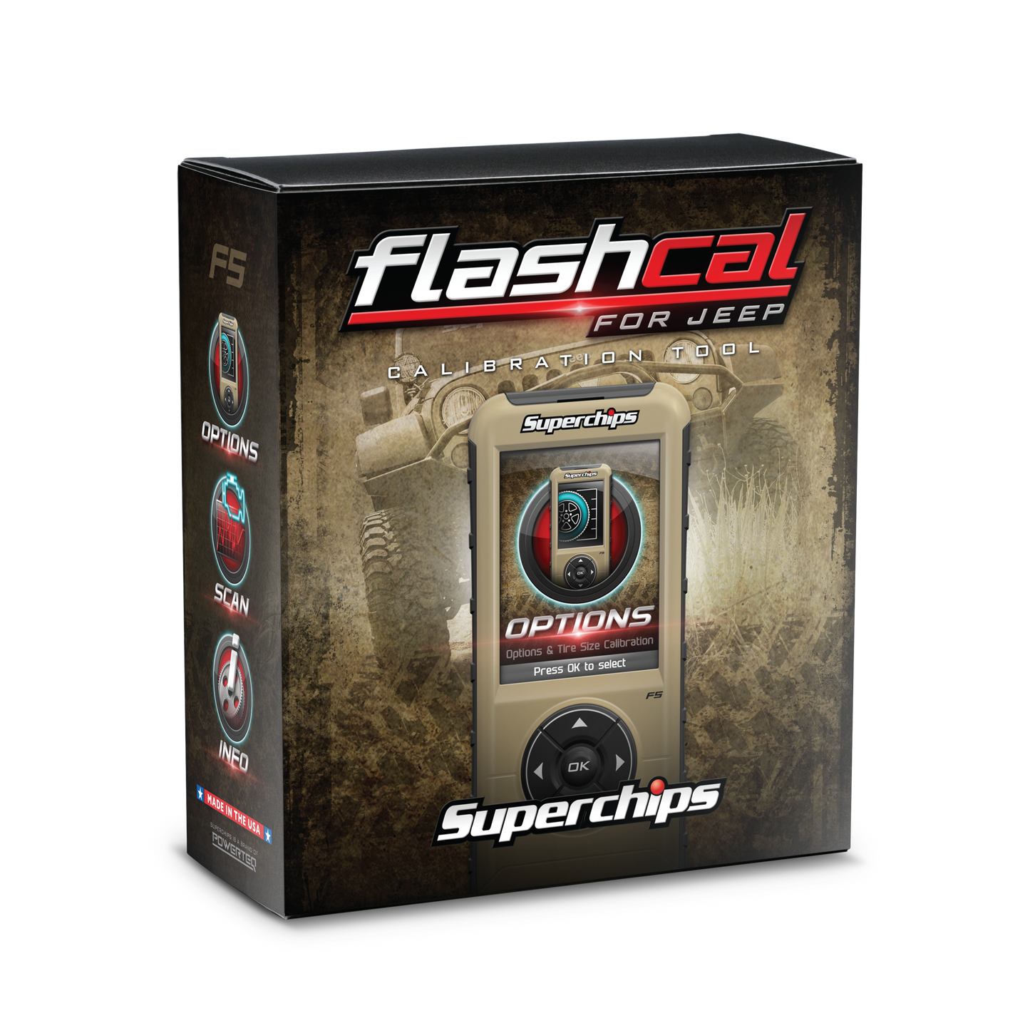 Flashcal F5 for 2018-2024 Jeep Wrangler JL