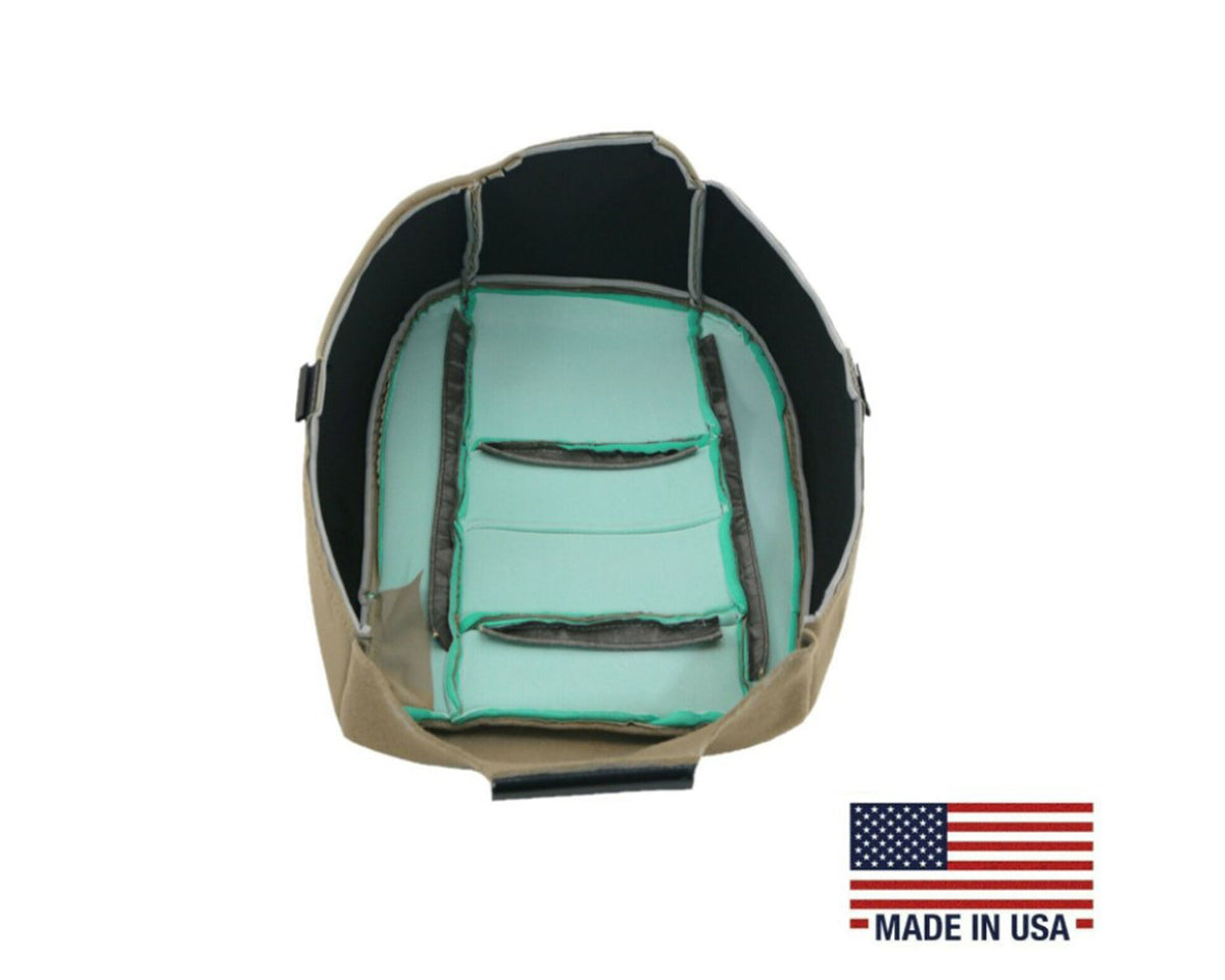 2003-2007 Ford F250 F350 Lariat Seat Cover in Pebble Tan Cloth Fabric