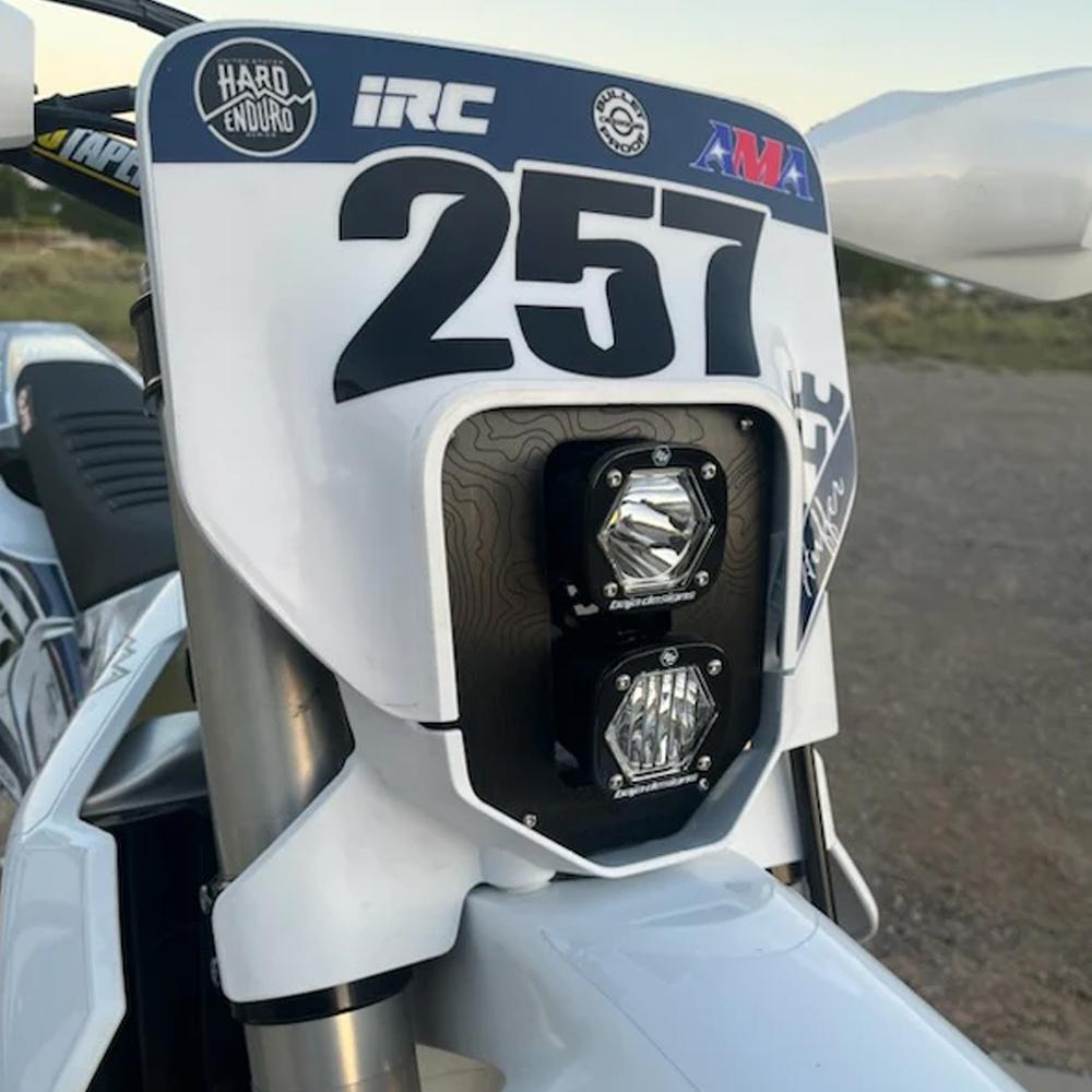 Husqvarna Dual S1 Gemini (D/C) LED Headlight Kit w/ Hi-Low Harness 2024-Up Husqvarna FE-S