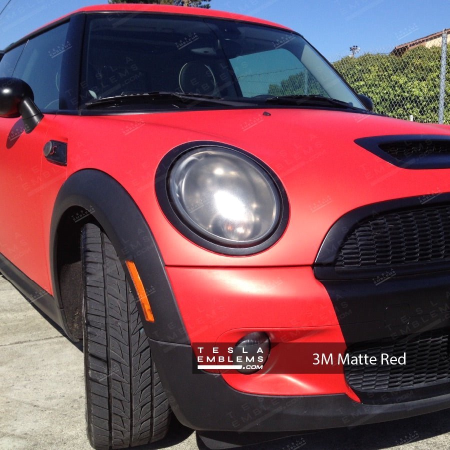3M Matte Red | Tesla Center Console Wrap Kit | Model 3 '24-26 Refresh