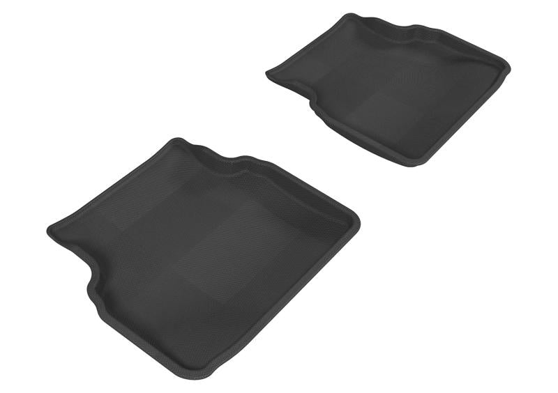 3D MAXpider 2002-2007 Subaru Impreza Kagu 2nd Row Floormats - Gray L1SB01021501