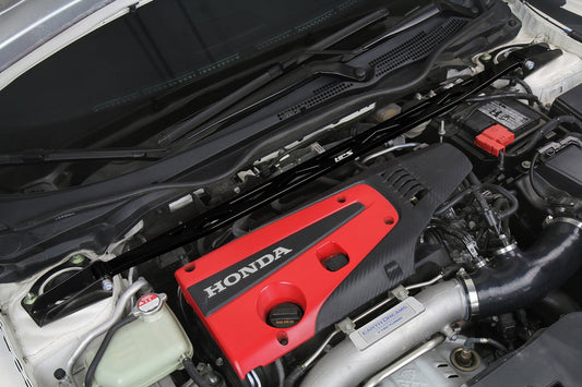 HPS Performance Front Strut Bar Honda 2017-2023 Civic Type R 2.0L Turbo, 42-111