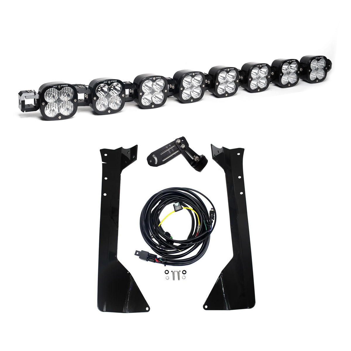 XL Pro Linkable Roof Mount Kit 07-18 Wrangler JK (Multi-Pattern Clear)