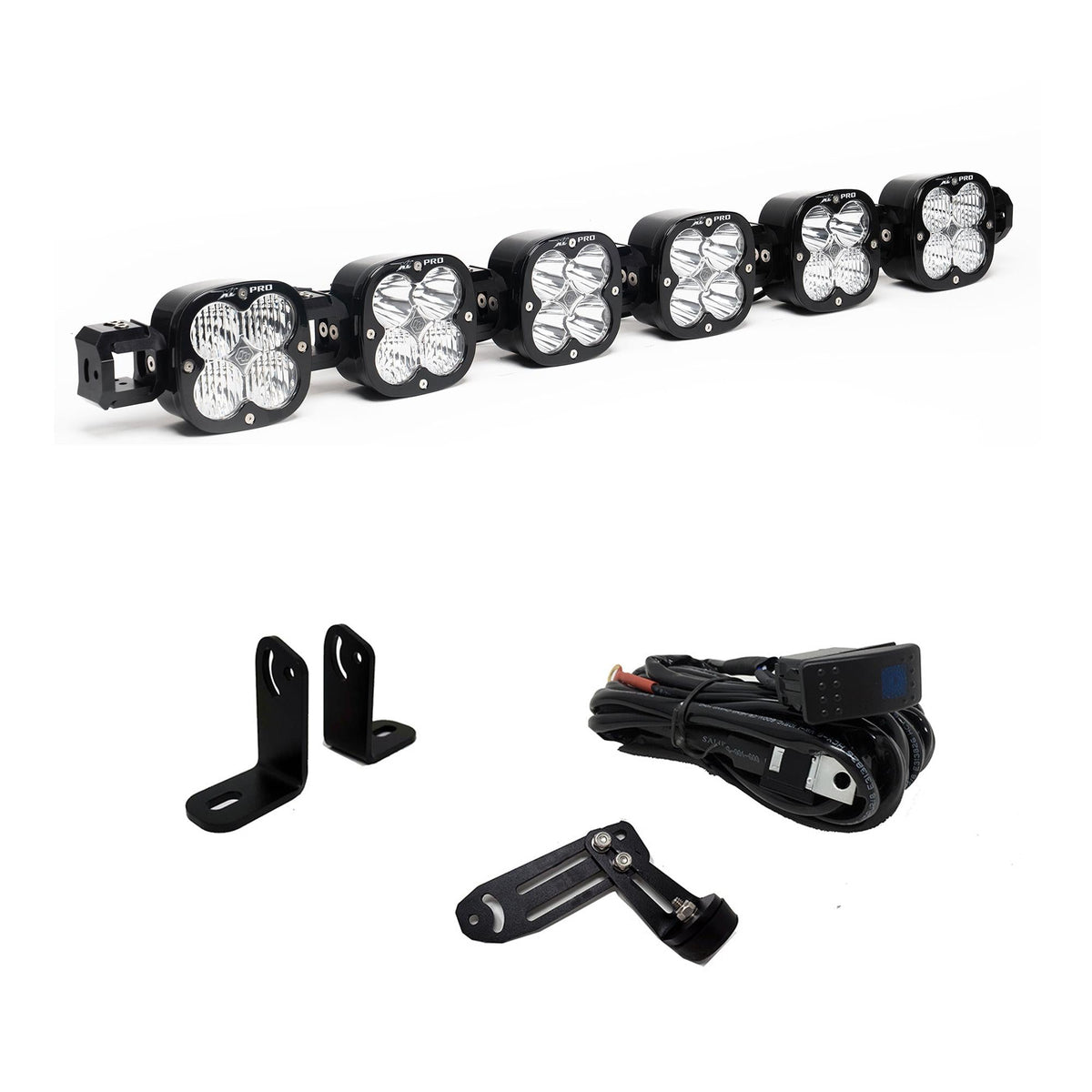XL Pro Linkable Sport Roof Mount Kit 20-26 RZR Pro XP 22-24 RZR Turbo R (Multi-Pattern, Clear)