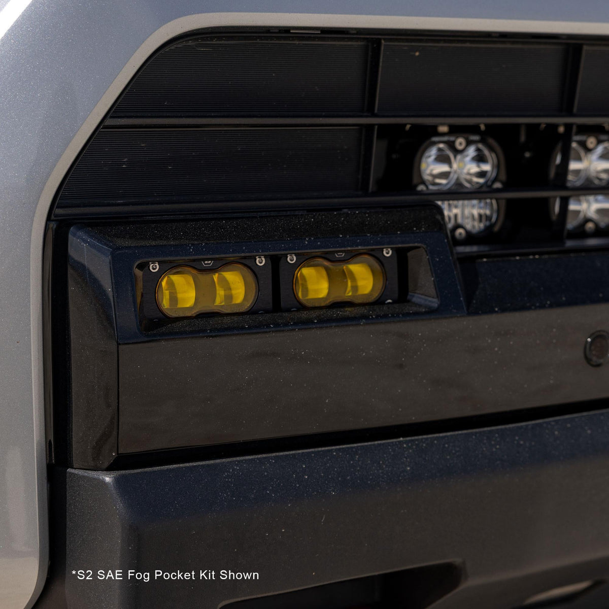 S2 Sport OEM Fog Light Replacement Kit 2025-On Toyota 4Runner Non-TRD Pro Baja Amber