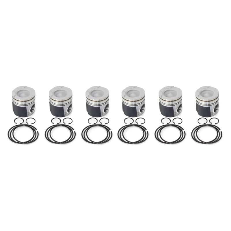 Dodge Race Pistons For 1998.5-2002 Cummins .020 Over Industrial Injection