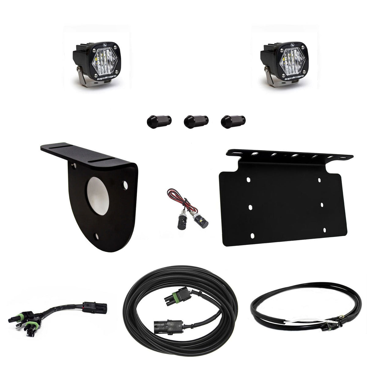Ford Bronco Dual S1 W/C Reverse Kit w/Lic Plate w/Upfitter
