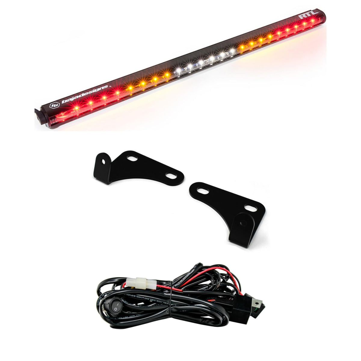 Polaris RZR 15-18 2 Seat 30 Inch RTL Rear Light Bar with Bracket Kit
