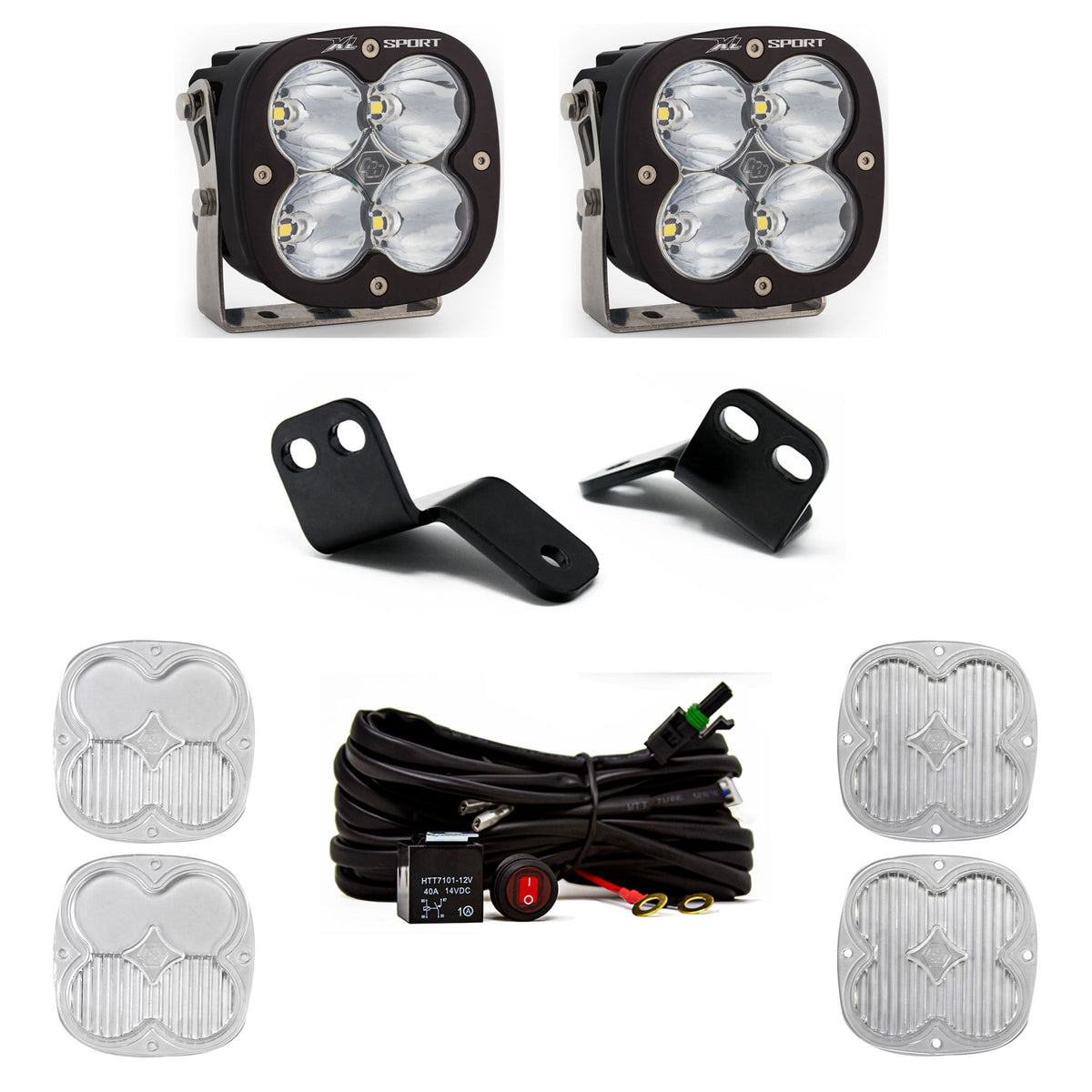 XL Sport A-Pillar Kit 18-22 Wildcat XX Driving/Combo Clear