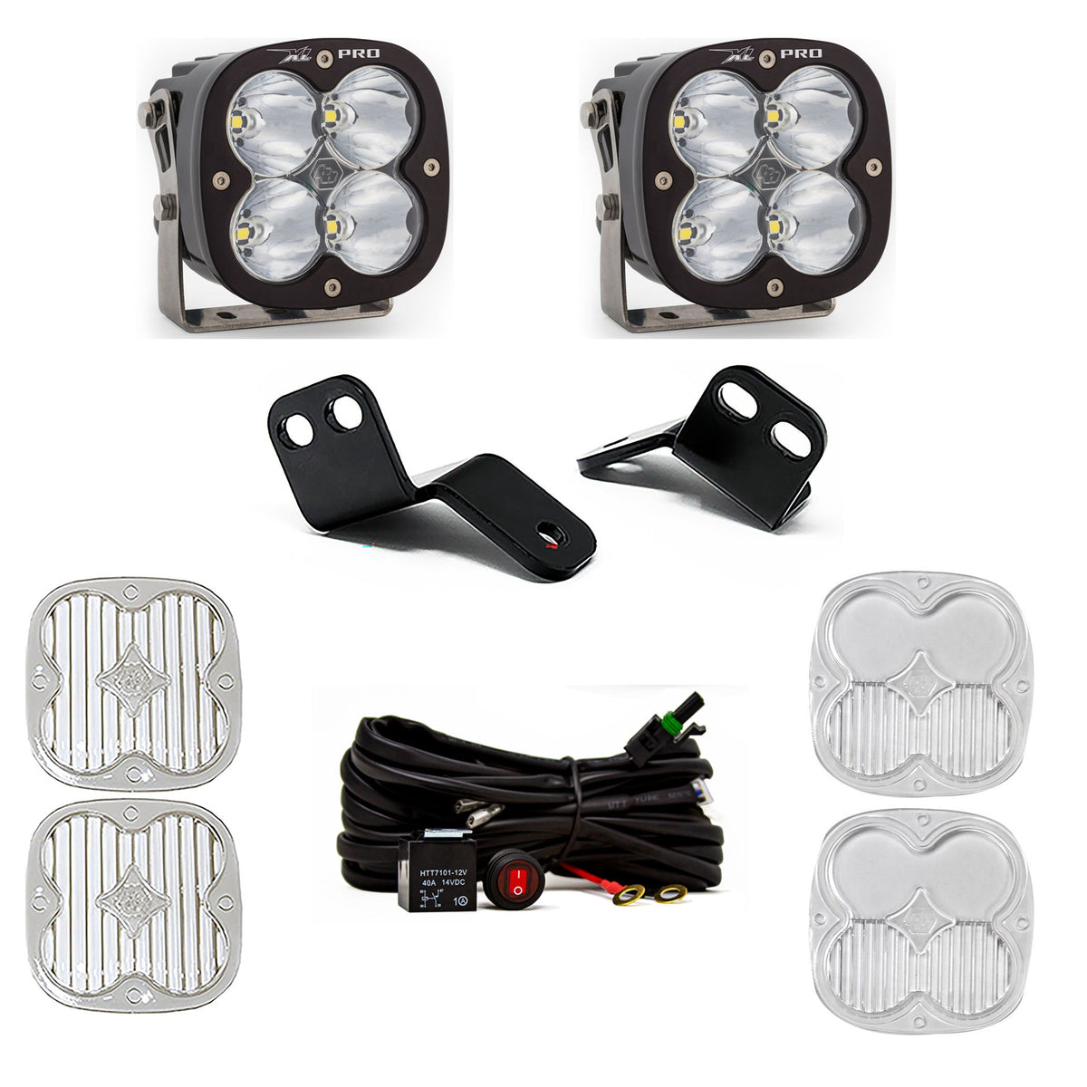XL Pro A-Pillar Kit 18-22 Wildcat XX Driving/Combo Clear