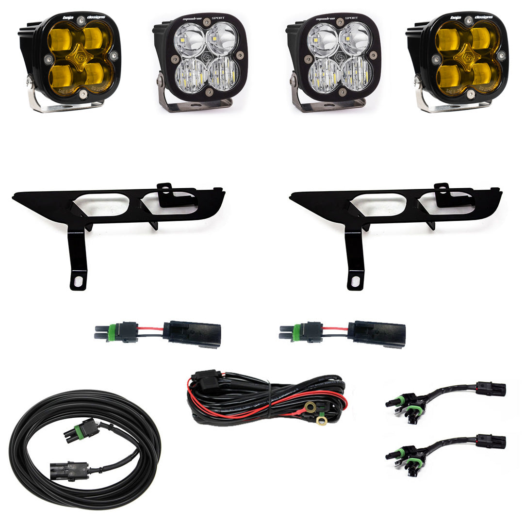 Ford, F150, (21-On), FPK, SAE Baja Amber/Sport DC w/ DRL
