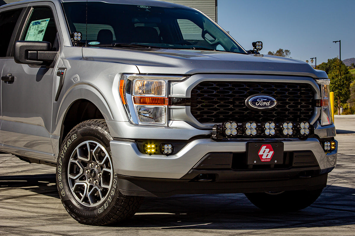 Ford, F150, (21-On), FPK, SAE Clear/Pro DC Up w/ DRL