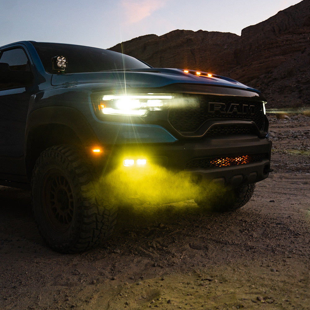 Dodge Ram Rebel/TRX (19-Present) Dual S2 SAE Baja Amber FPK