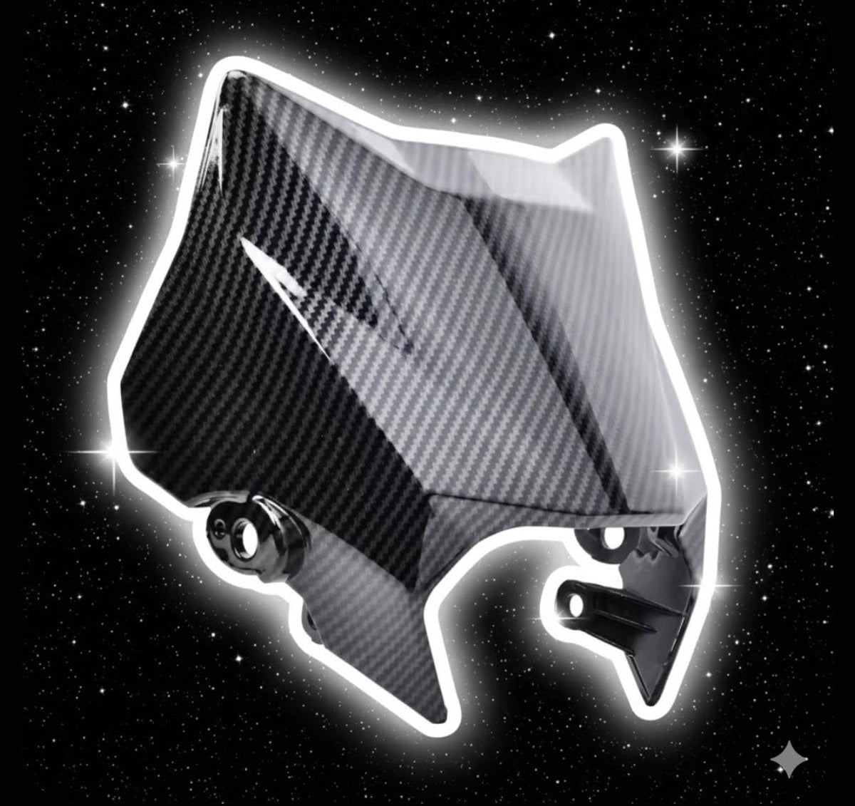 Ultra Bee Carbon Fiber Style Head Light Cover