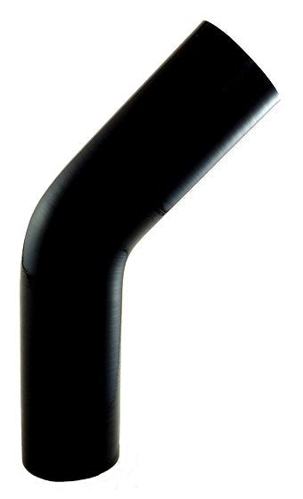 2" ID x 45 Degree Silicone Elbow, Gloss Black