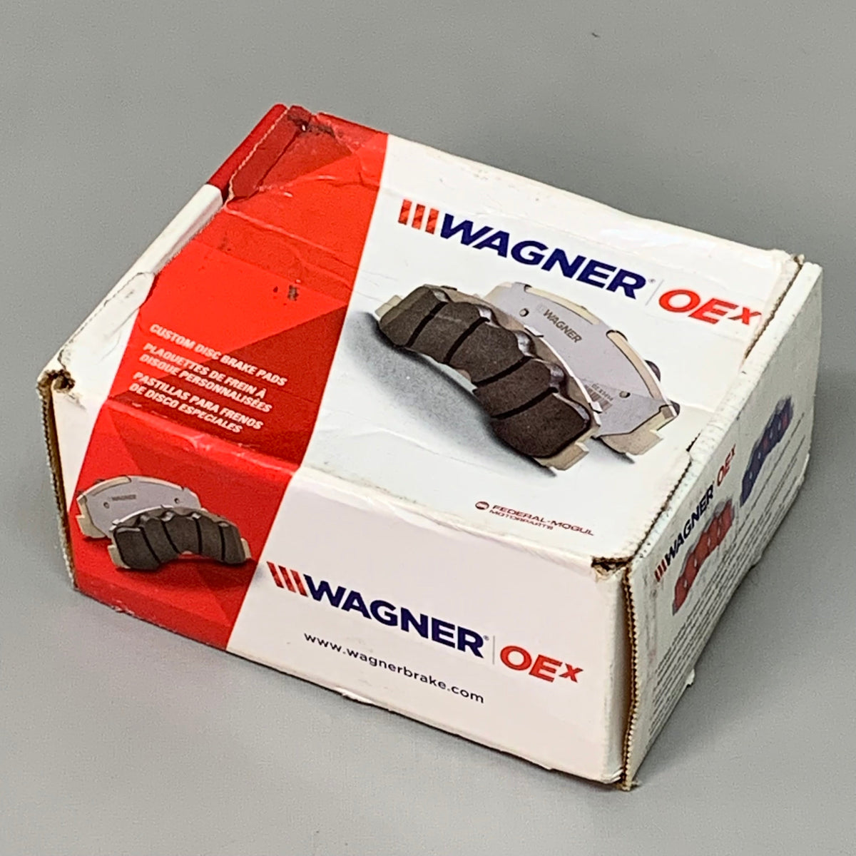 WAGNER OEx Premium Ceramic Disc Brake Pad Set 4 1/2" x 1 1/2" OEX770