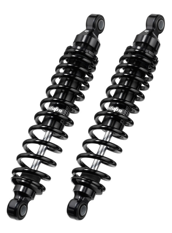 Bitubo Suspension Bitubo WMB0 Twinshocks Adjustable: Spring Preload, Length 296mm, Dark Edition HD026WMB02V2