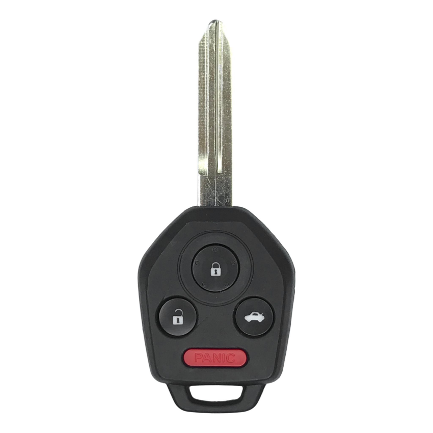 Subaru Tribeca 2011-2014 4 Button Remote Head Key for CWTWB1U811 4D62