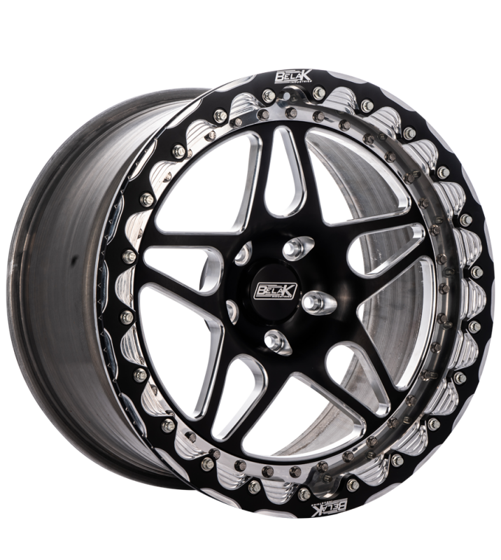Belak Wheels Belak 13x10 / 5in BS / 5x114.3 BP / High Pad / Series 3 Wheel- Single Beadlock (Small Brake Kit Req) 13105114S35BS-SBL