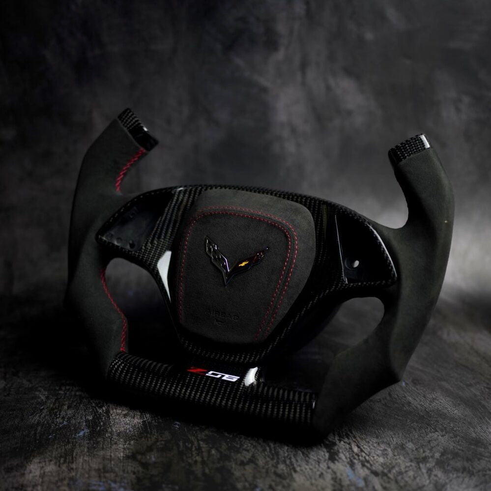 Exclusive Steering Custom Airbag Cover for 2014-2019 Corvette C7
