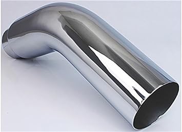4 inch to 5 inch Chrome Elbow Exhaust Tip