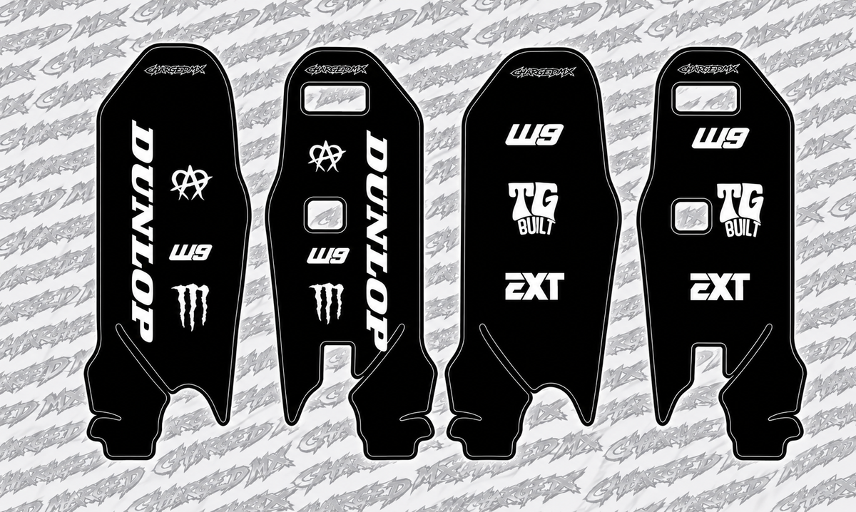 Ultra Bee Fork Guard Decals