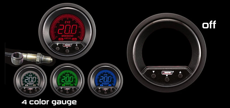 2-1/16" Premium EVO Wideband Digital Air Fuel Ratio kit