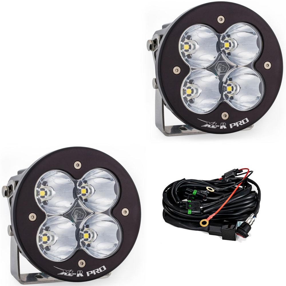 LED Light Pods High Speed Spot Pattern Pair XL R Pro Series