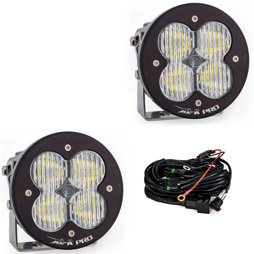 LED Light Pods Wide Cornering Pattern Pair XL R Pro Series