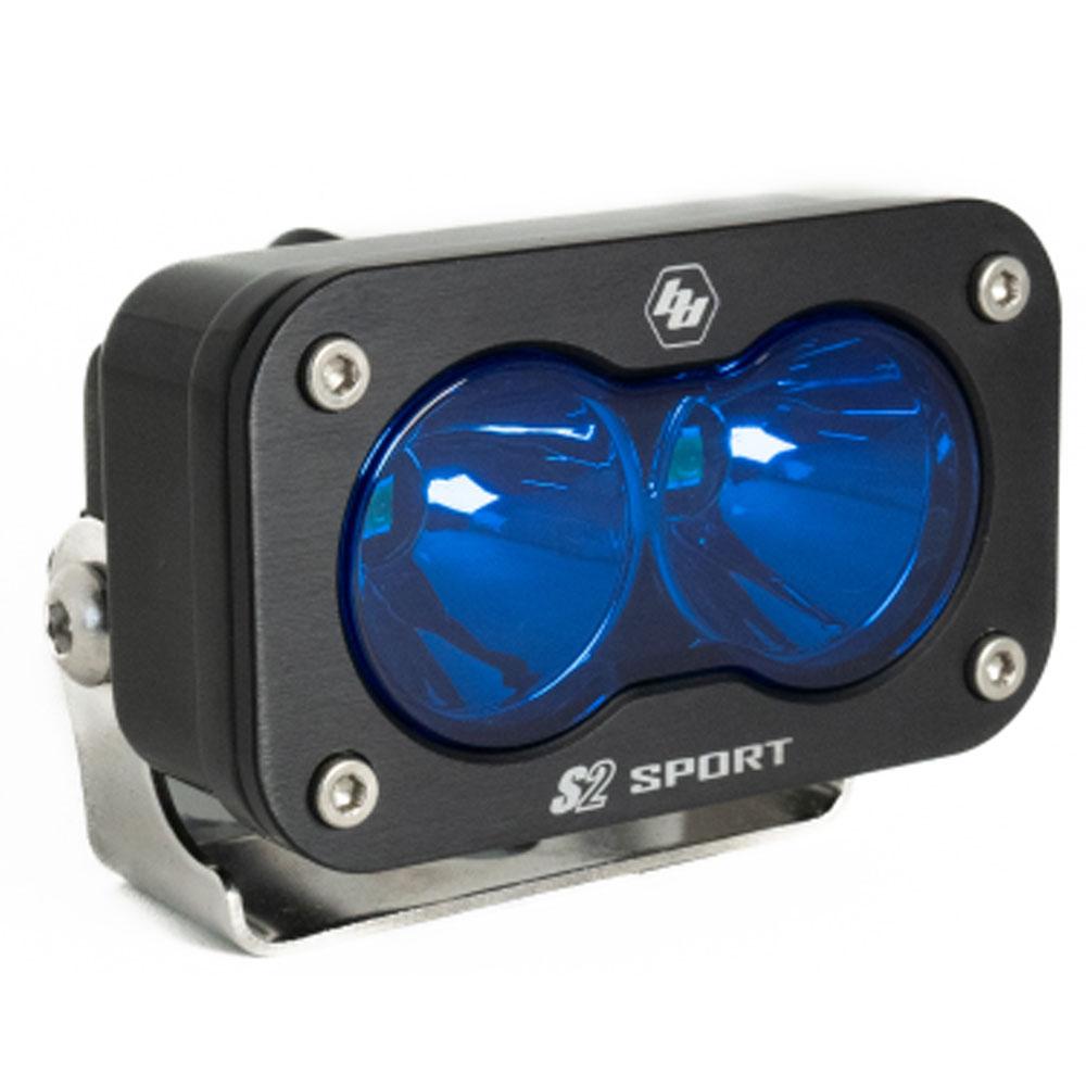 LED Work Light Blue Lens Spot Pattern S2 Sport