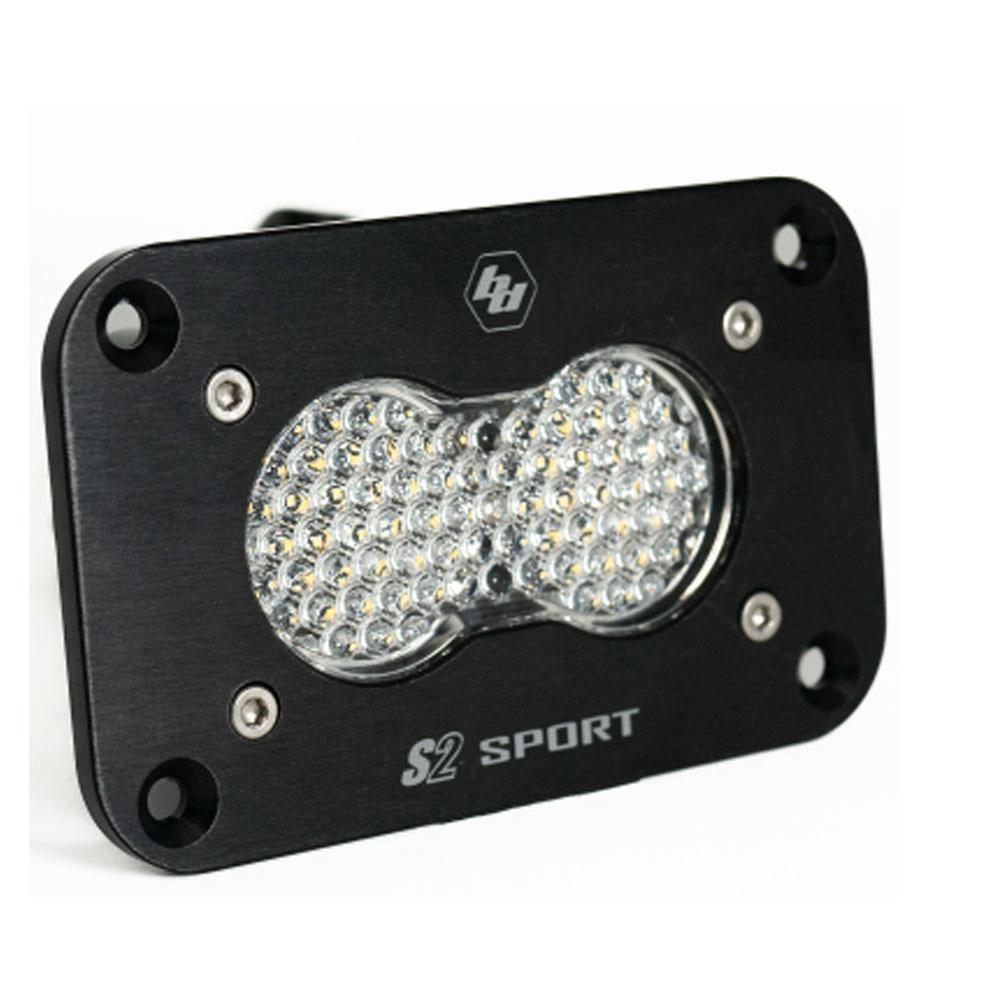 LED Work Light Clear Lens Work/Scene Pattern Flush Mount Each S2 Sport