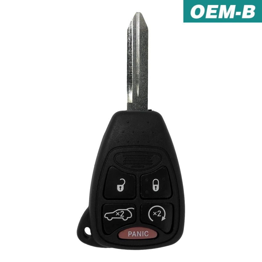 Chrysler 2007-2013 OEM 5 Button Remote Head Key OHT692427AA