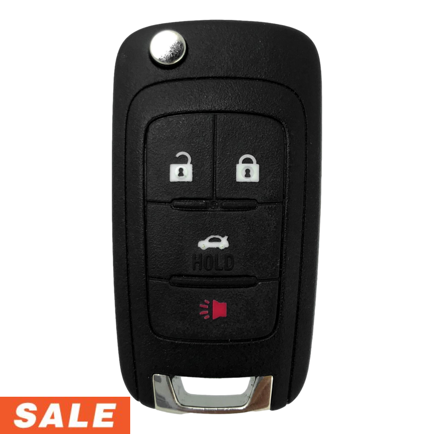 Chevrolet 2010-2019 4 Button Flip Key Shell