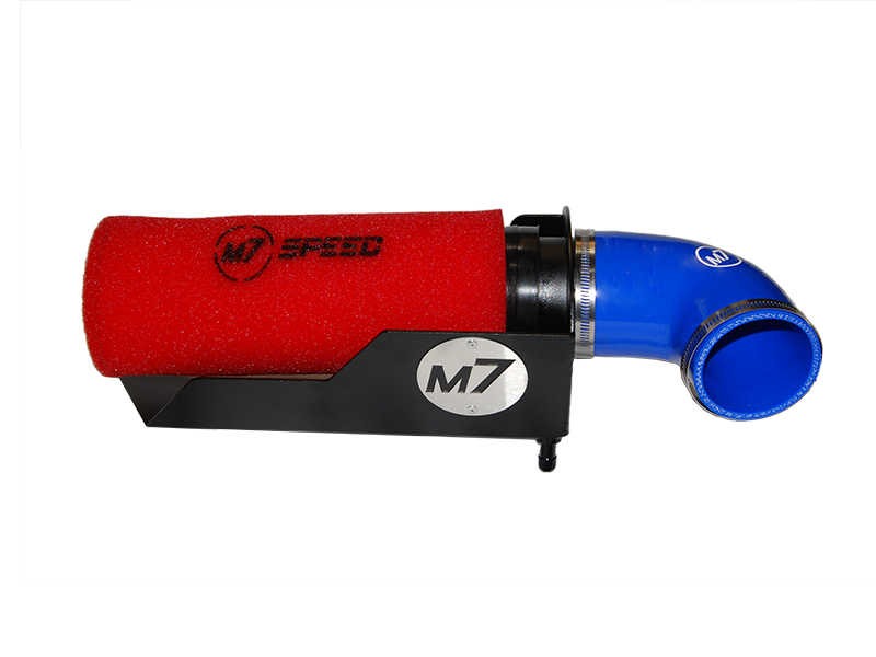 M7 Speed MAXX-FLO (TM) Air Intake System | R55S-R61S | 2007-2016 | Red Foam Filter - Blue Elbow