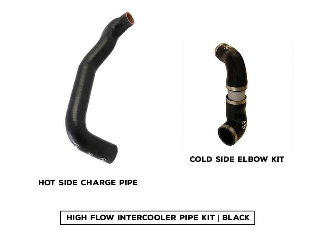 High Flow Intercooler Pipe Kit | Gen 2 MINI Cooper | Turbocharged | Black