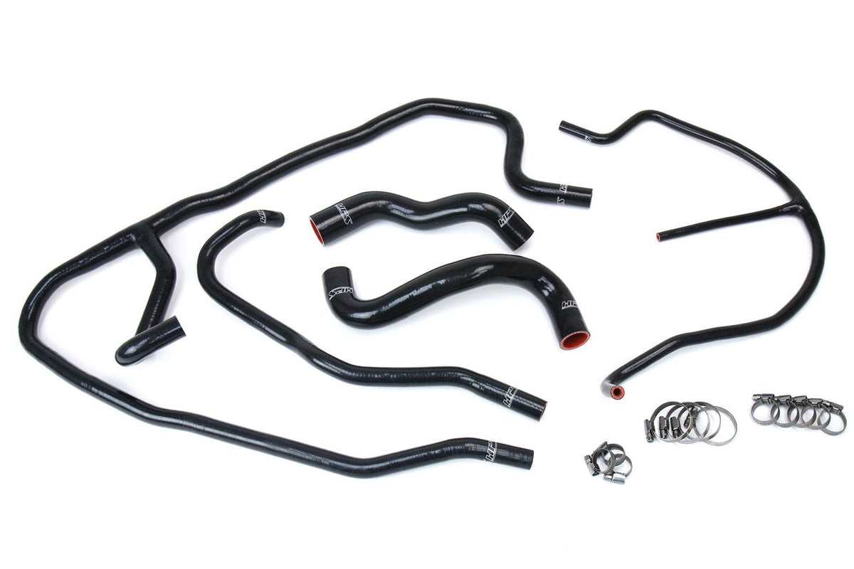 HPS Reinforced Black Silicone Radiator + Heater Hose Kit Coolant Chevy 09-13 Corvette 6.2L V8