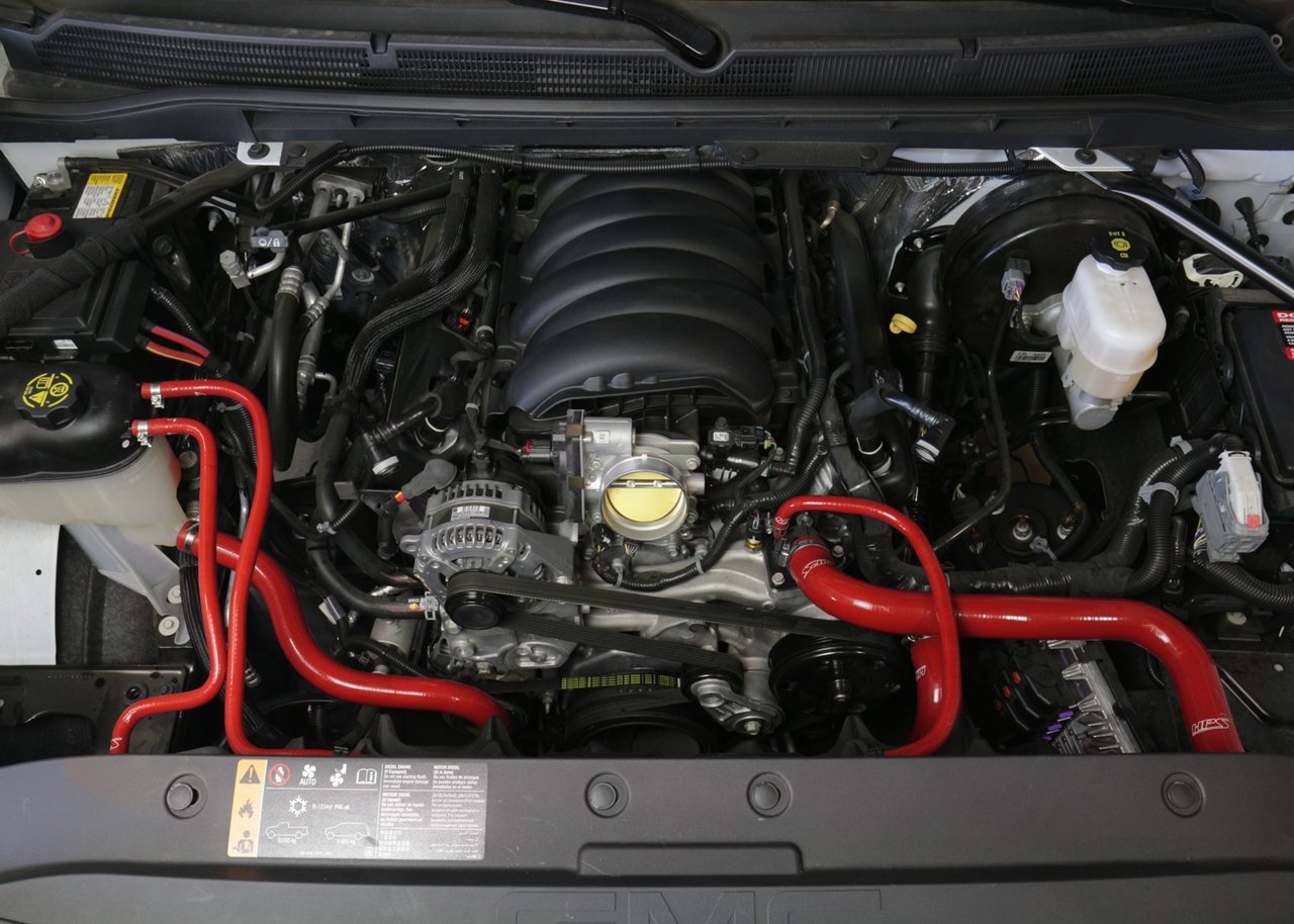 HPS Performance HPS Silicone Radiator Coolant Hose Kit GMC 2015-2020 Yukon Denali 6.2L V8, 57-1594R