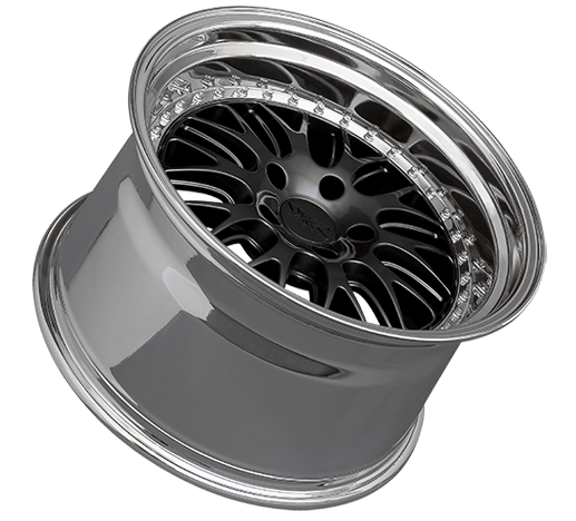 XXR 570 Wheel Graphite / Platinum Lip 20x9 +35 5x4.5