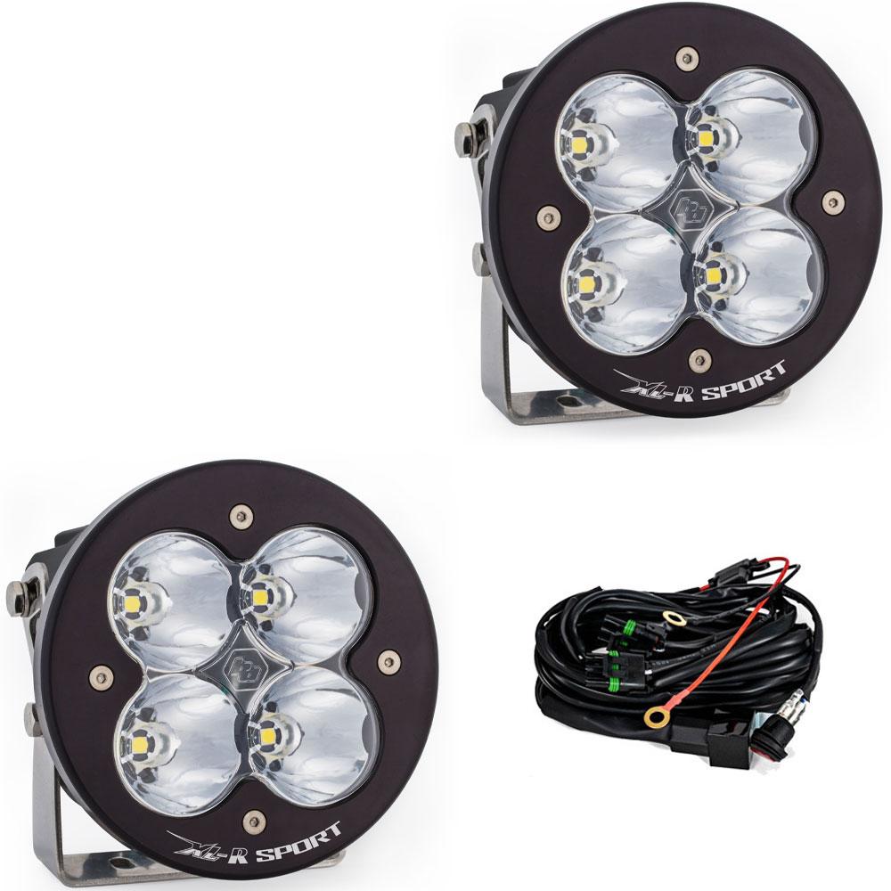LED Light Pods High Speed Spot Pattern Pair XL R Sport Series