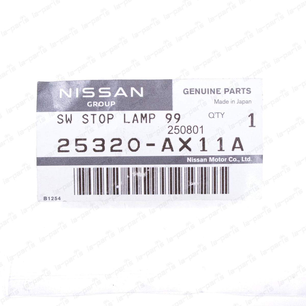 Genuine OEM Nissan 16-20 Pathfinder 16-18 Altima Brake Light Switch 25320-AX11A