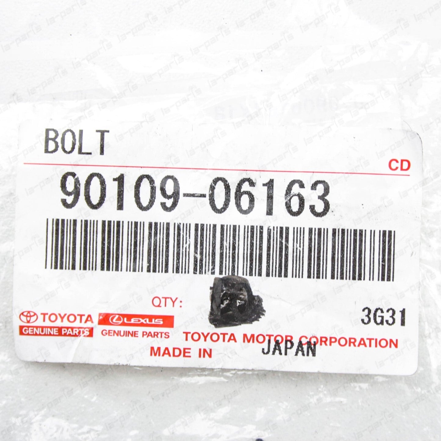 New Genuine OEM Toyota 8 Cyl 4.7L 2UZFE Cylinder Head Cover Bolt 90109-06163
