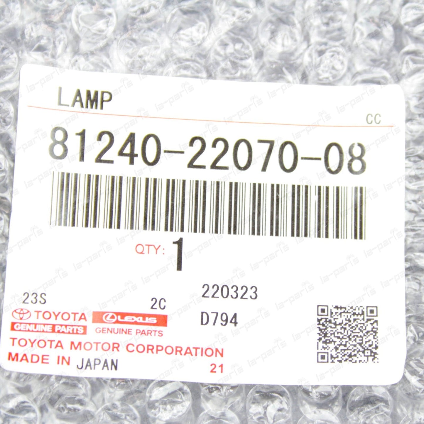 NEW GENUINE TOYOTA LAND CRUISER FJ60 FJ62 BJ60 HJ60 HJ62 FRONT DOME LAMP 1985-90