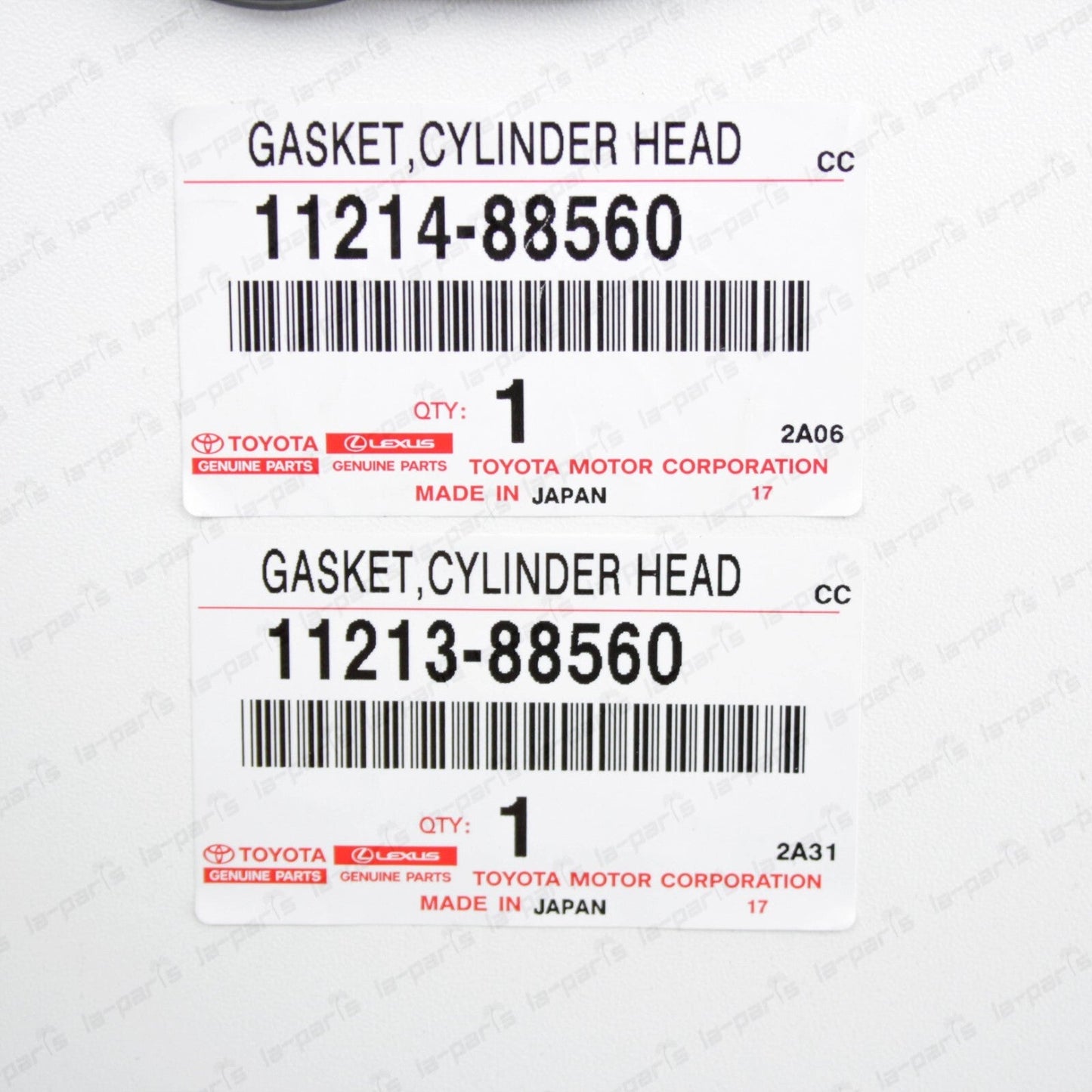 NEW GENUINE TOYOTA BEAMS 3S-GE VALVE COVER GASKET SET 11213-88560 + 11214-88560