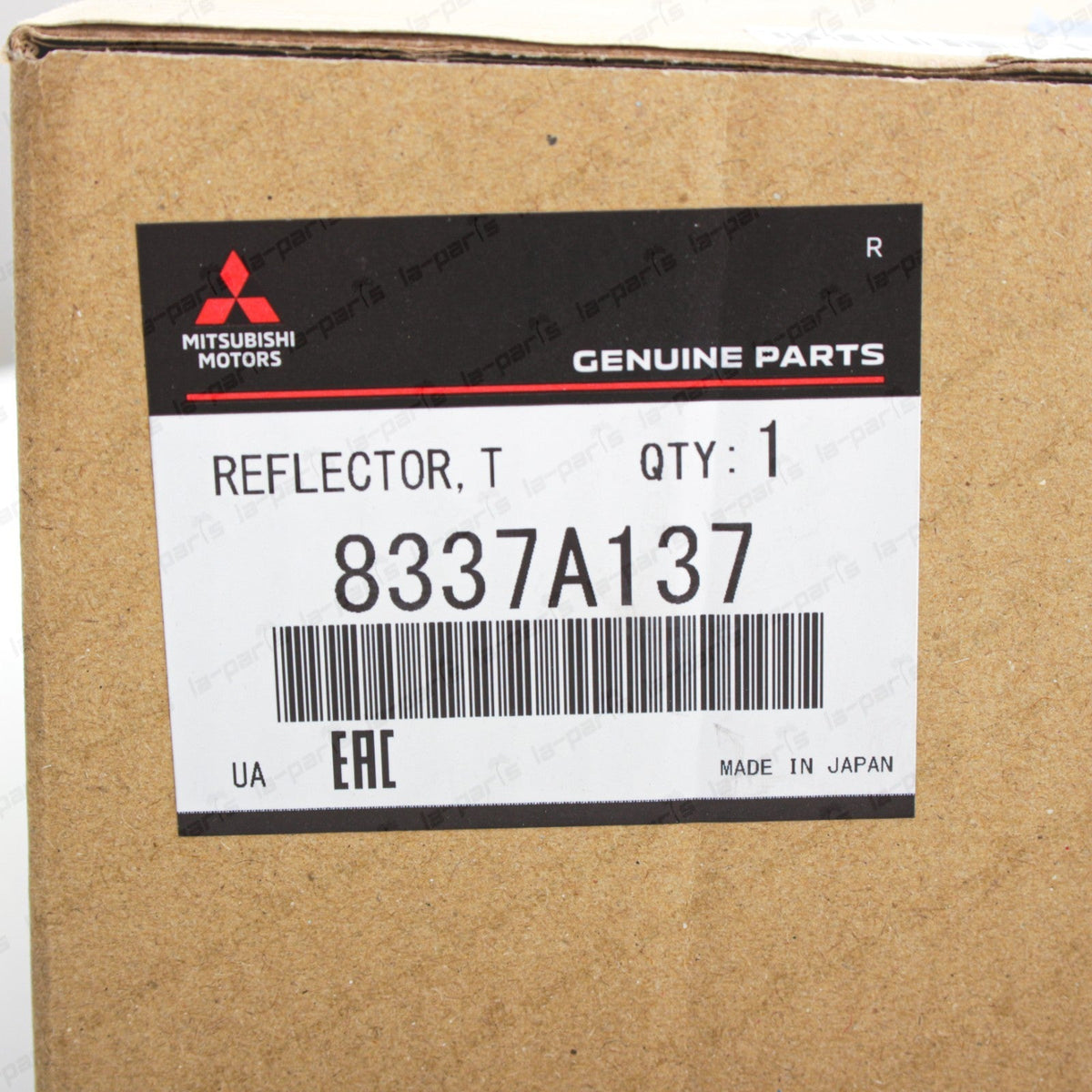 New Genuine OEM Mitsubishi 16-20 Outlander Rear Bumper LH Reflector 8337A137