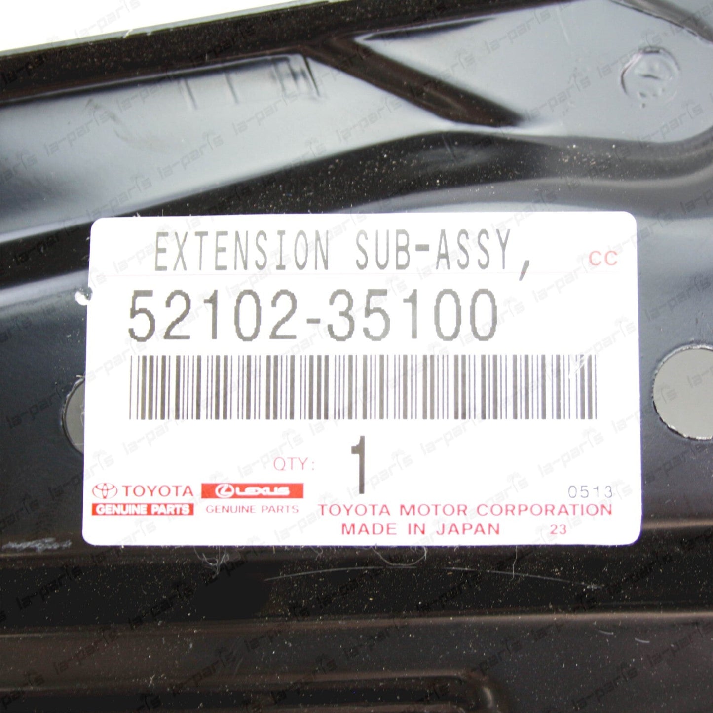 GENUINE TOYOTA 13-21 4RUNNER FRONT BUMPER COVER RETAINER MOUNTING BRACKET PAIR