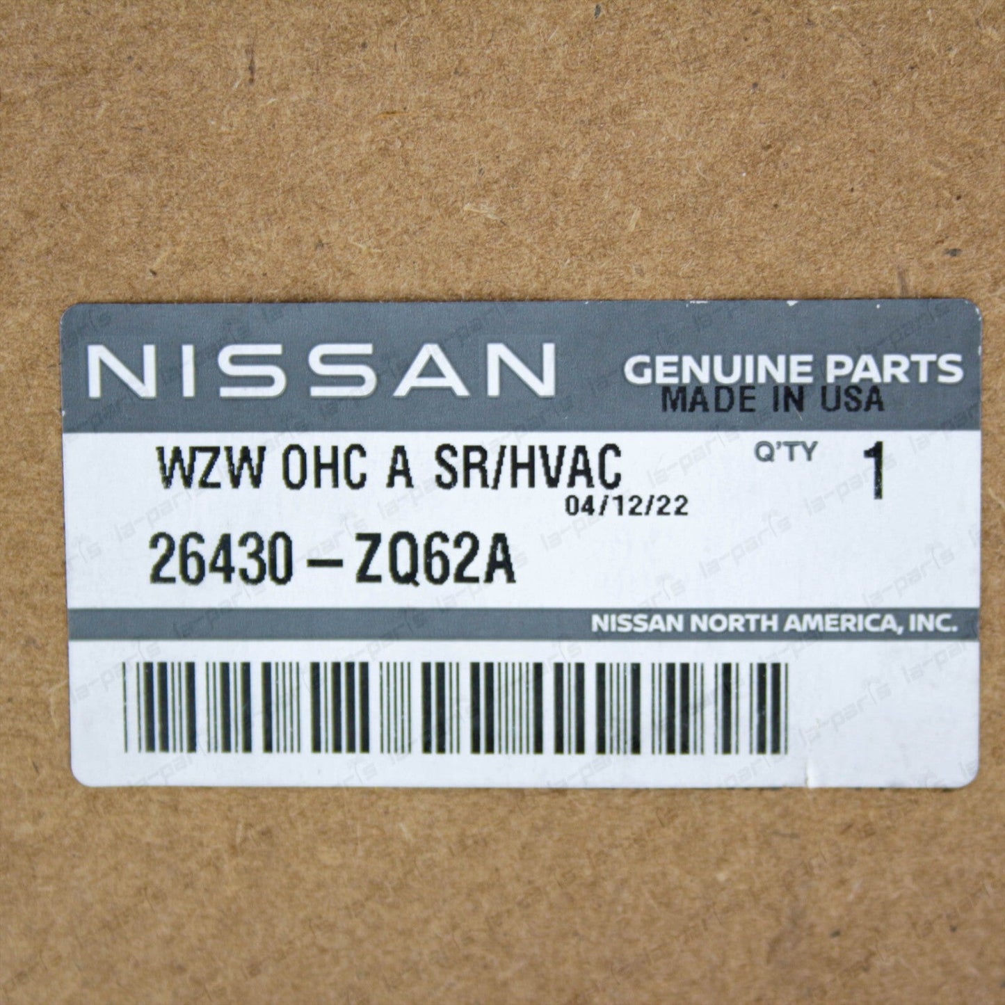 NEW GENUINE NISSAN 2009-2010 ARMADA FRONT OVERHEAD CONSOLE ASSY 26430-ZQ62A