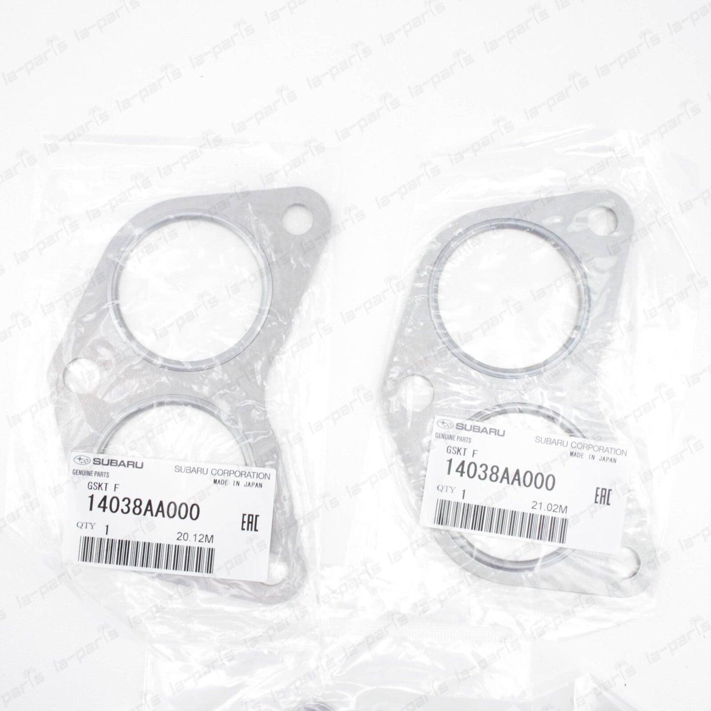 NEW GENUINE SUBARU EXHAUST MANIFOLD GASKET KIT UP DOWN PIPE WRX XT STI GT TURBO