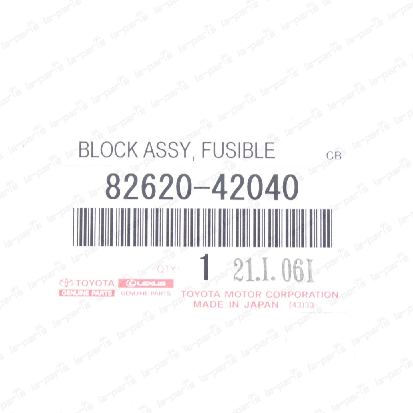 NEW GENUINE TOYOTA 2001-2005 RAV4 FUSIBLE LINK BLOCK ASSY 82620-42040