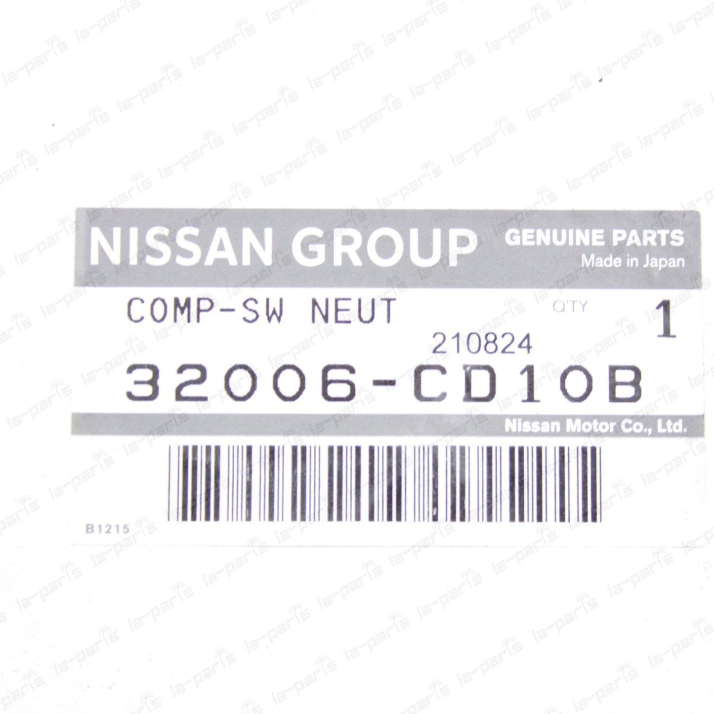 GENUINE NISSAN 05 -19 FRONTIER XTERRA NEUTRAL POSITION SWITCH 32006-CD10B